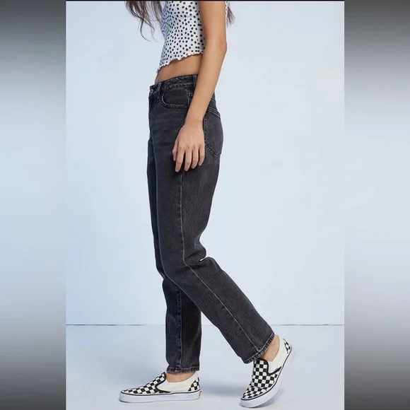 PAC SUN Black Mom Jean Size 24 - Picture 3 of 9